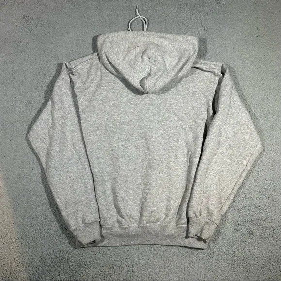 Vintage Y2k Grey Champion Ole Miss Pullover Hoodie Women’s Medium #1246 - Picture 2 of 9